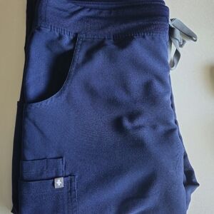 Figs Kade Cargo Scrub Pant In Navy Medium, Regular Length